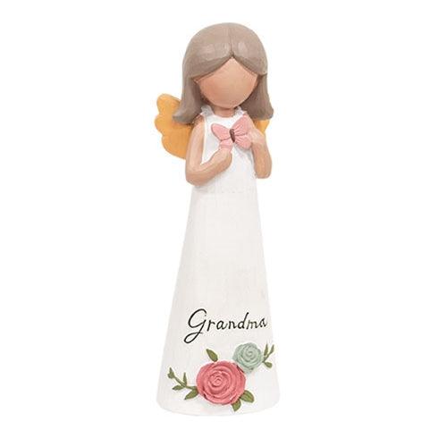 Butterfly Wishes Grandma Resin Angel - The Fox Decor