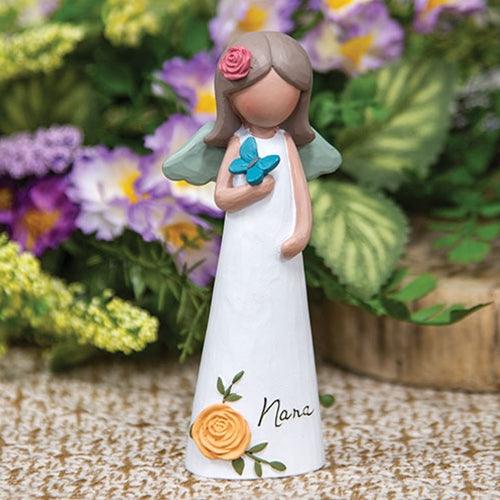 Butterfly Wishes Nana Resin Angel - The Fox Decor