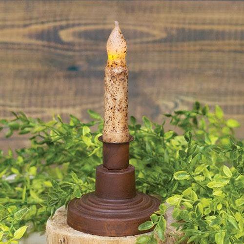 Gettysburg Taper Holder Rusty - The Fox Decor