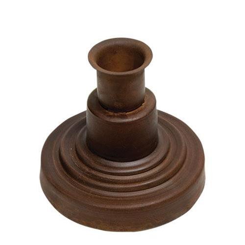 Gettysburg Taper Holder Rusty - The Fox Decor
