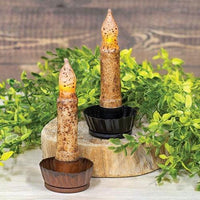 Fluted Taper Cup Black - The Fox Decor