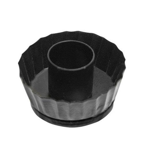 Fluted Taper Cup Black - The Fox Decor