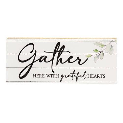 Gather Here Shelf Sitter 10 x 4 - The Fox Decor