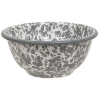Gray Splatter Enamelware Cereal Bowl - The Fox Decor