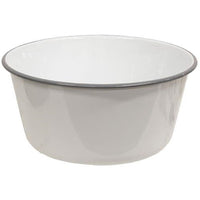 Thumbnail for Gray Rim Enamelware Cereal Bowl