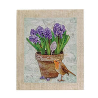 Birds & Blooms Layered Canvas Print 3 Asstd - The Fox Decor