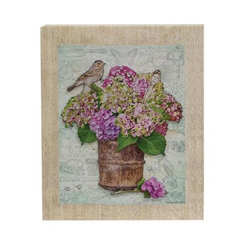 Birds & Blooms Layered Canvas Print 3 Asstd - The Fox Decor