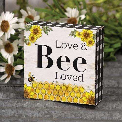 Love & Bee Loved Small Block - The Fox Decor
