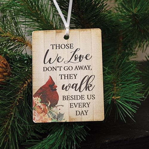 Those We Love Cardinal Ornament - The Fox Decor