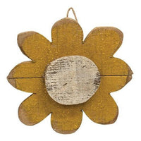 Rustic Pallet Hanging Daisy 4 Asstd - The Fox Decor