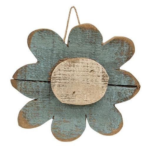 Rustic Pallet Hanging Daisy 4 Asstd - The Fox Decor