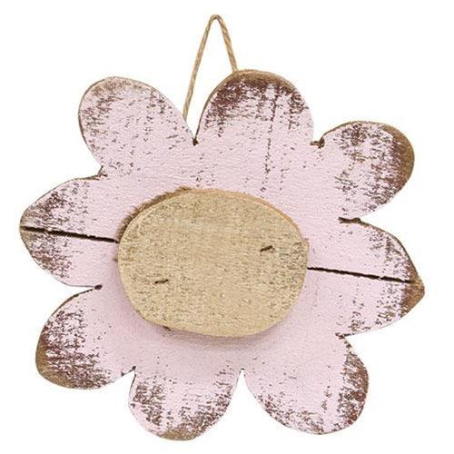 Rustic Pallet Hanging Daisy 4 Asstd - The Fox Decor