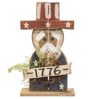 1776 Uncle Sam on Base - The Fox Decor