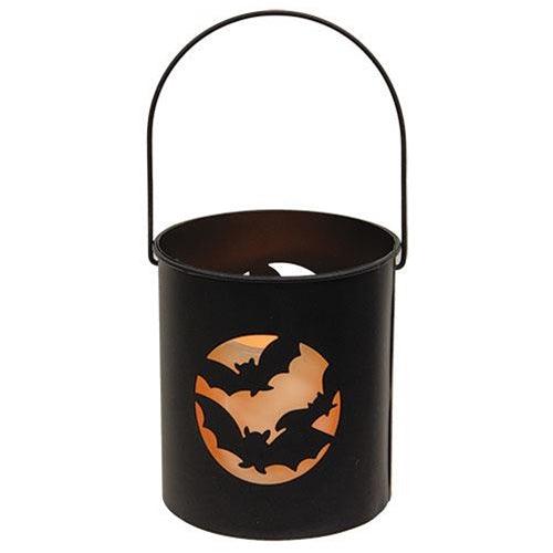 Metal Halloween LED Timer Luminary 3 Asstd - The Fox Decor