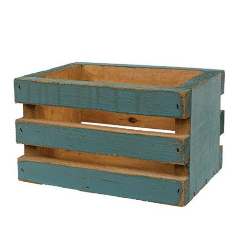 Rustic Wood Spring Crate 4 Asstd - The Fox Decor