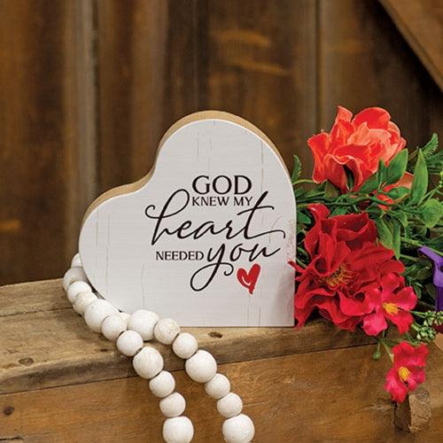 My Heart Needed You Heart Block - The Fox Decor