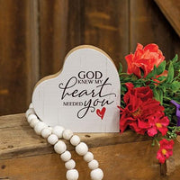 My Heart Needed You Heart Block - The Fox Decor