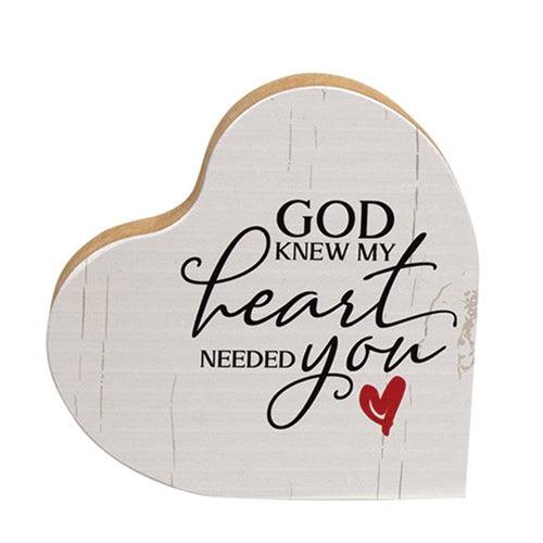 My Heart Needed You Heart Block - The Fox Decor
