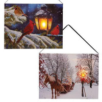 Lit Canvas Print 8 18 Asstd - The Fox Decor