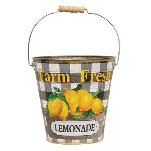 Farm Fresh Lemonade Bucket - The Fox Decor