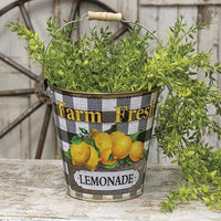 Farm Fresh Lemonade Bucket - The Fox Decor