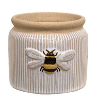 Ceramic Bee Crock 2 Asstd - The Fox Decor