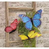 Butterfly Hanger 3 Asstd - The Fox Decor