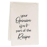 Your Opinion Dish Towel - The Fox Decor