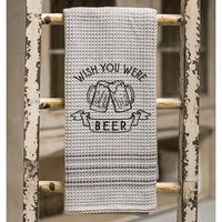 Wish You Were Beer Dish Towel - The Fox Decor