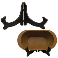 Black Wood Bowl Stand 7 - The Fox Decor
