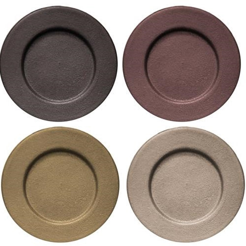 Primitive Colors Weathered Plate 6" 4 Asstd sold individually (not as a set) - The Fox Decor