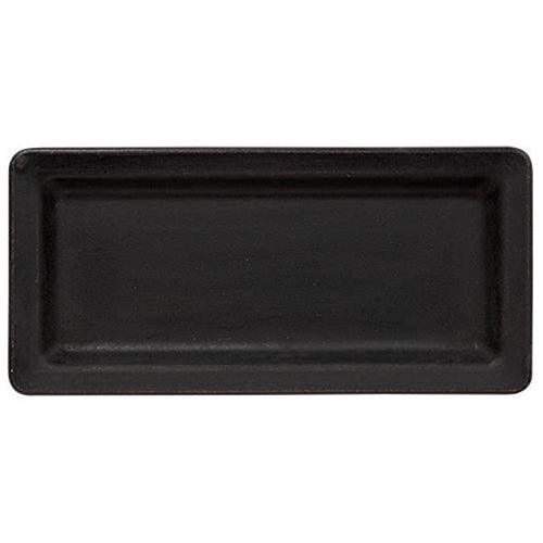 11 Black Wooden Tray - The Fox Decor