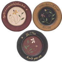 Wonderful Place Plate 3 Asstd - The Fox Decor