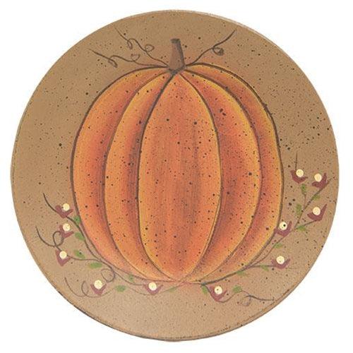 Classic Pumpkin Plate 3 Asstd - The Fox Decor