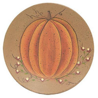 Classic Pumpkin Plate 3 Asstd - The Fox Decor