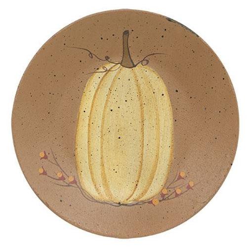 Classic Pumpkin Plate 3 Asstd - The Fox Decor