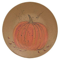 Classic Pumpkin Plate 3 Asstd - The Fox Decor