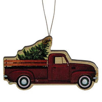 Fresh Cut Tree Truck Ornament - The Fox Decor