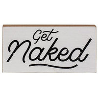 Get Naked Wood Block 3 Asstd - The Fox Decor