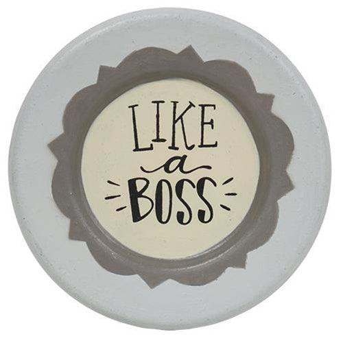 Like A Boss Plate 3 asstd - The Fox Decor