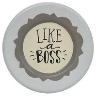 Thumbnail for Like A Boss Plate 3 asstd - The Fox Decor