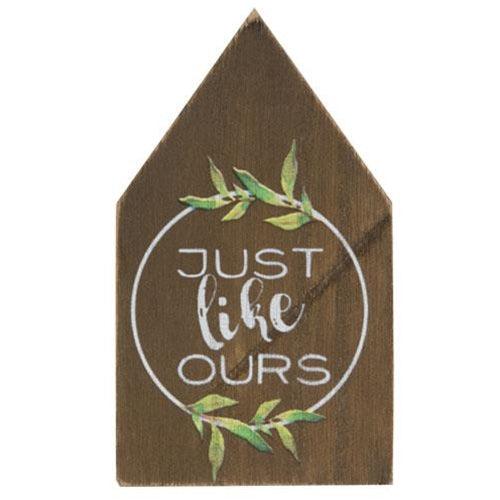 3 Set Love Grows Best In Little Houses Blocks - The Fox Decor