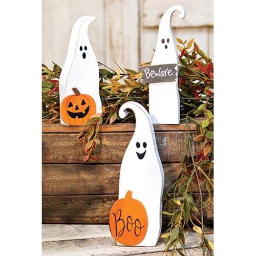 3 Set Chunky Friendly Ghosts - The Fox Decor