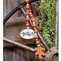 Beaded Gather Tag - The Fox Decor