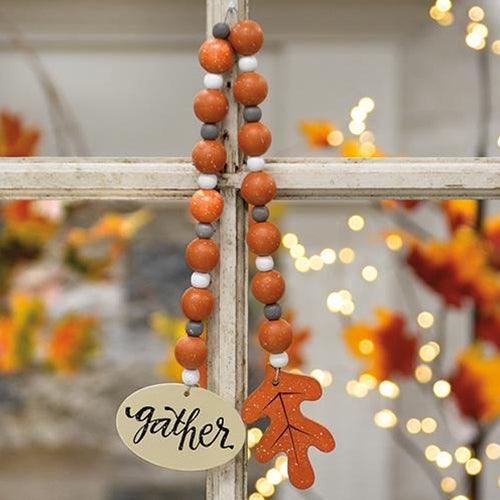 Beaded Gather Tag - The Fox Decor