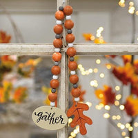 Beaded Gather Tag - The Fox Decor