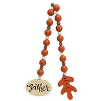 Beaded Gather Tag - The Fox Decor