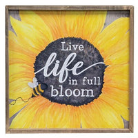Live Life In Full Bloom - The Fox Decor