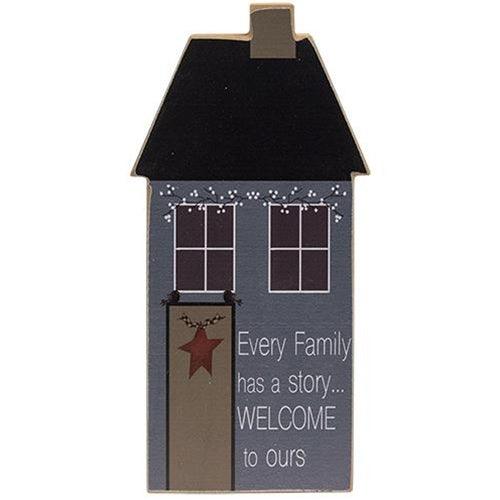 Family Traditions Chunky House 4 Asstd - The Fox Decor