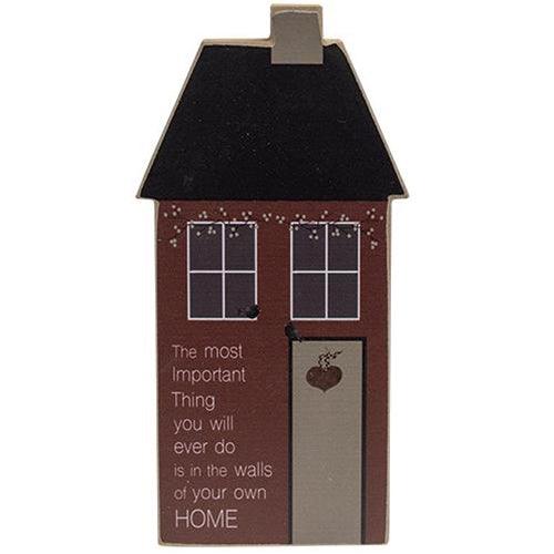 Family Traditions Chunky House 4 Asstd - The Fox Decor